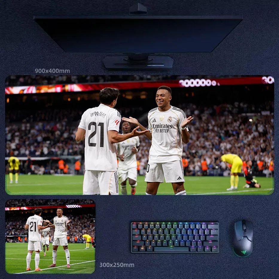 Mbappé with Real Madrid