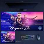 Neymar Jr Soccer Tribute Mouse Pad