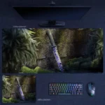 CS2 Signature Weapons Desk Mat with jungle knife skin artwork for players who want sharp blade style and collectible CS2 weapon visuals