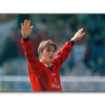 David Beckham Tribute Football Desk Mat
