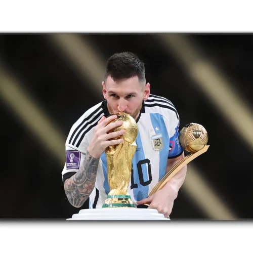 Messi World Cup Desk Mat 900×400 for TKL Keyboards Messi Argentina 2022 World Cup Mouse Pad