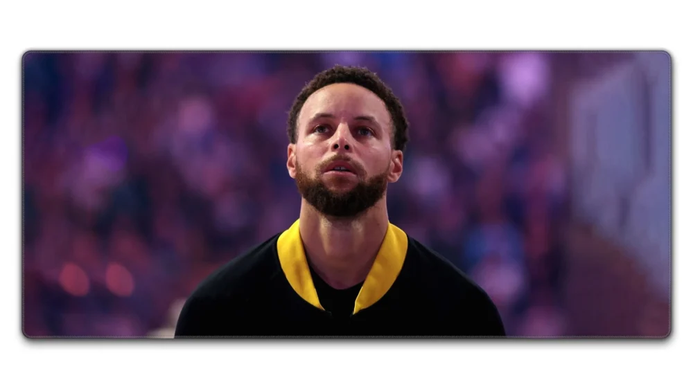 Stephen Curry Three-Point God Desk Mat 900 x 400 mm main image