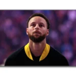 Stephen Curry Three-Point God Desk Mat for NBA Fans