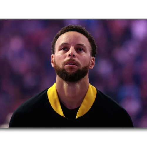 Stephen Curry Three-Point God Desk Mat Main Image Stephen Curry Three-Point God Desk Mat 900 x 400 mm main image