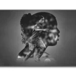 Ronaldinho Barcelona Football Desk Mat