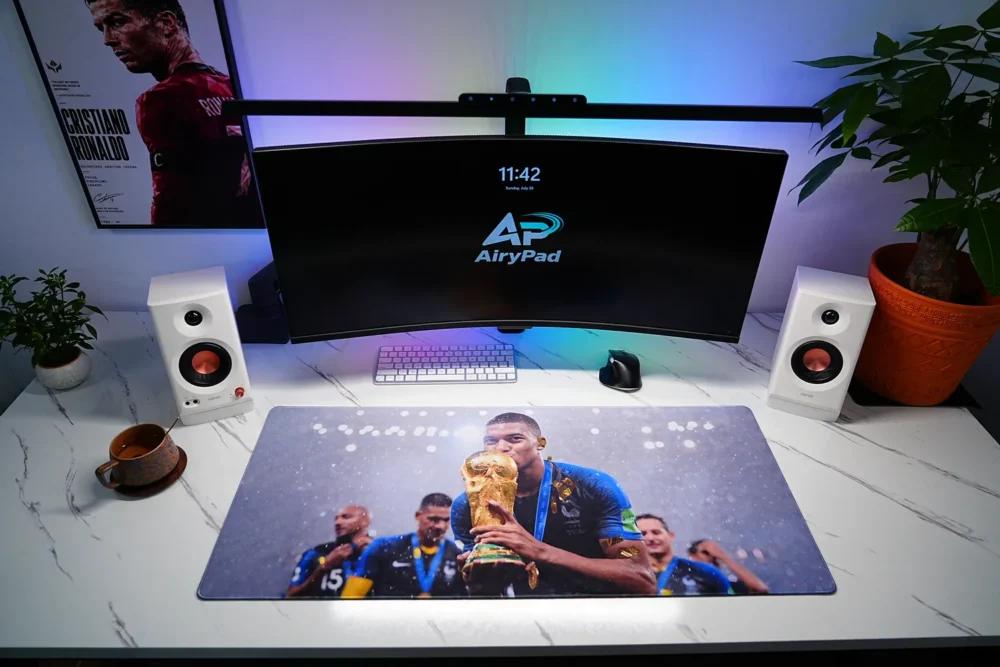 Kylian Mbappe France 2018 World Cup Mouse Pad