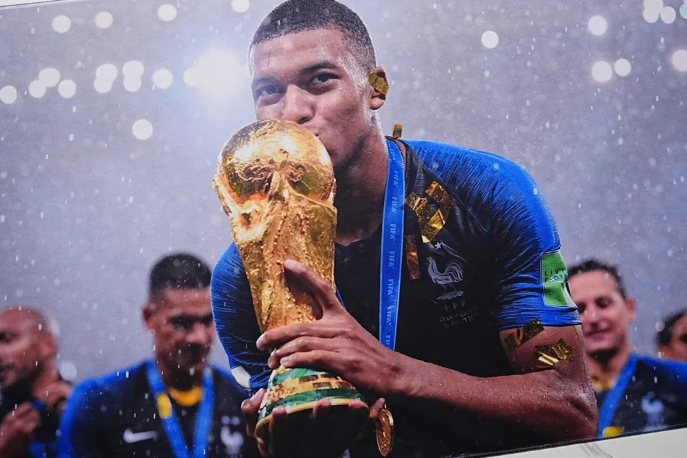 Kylian Mbappe France 2018 World Cup Mouse Pad