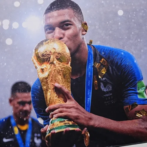Kylian Mbappe France 2018 World Cup Mouse Pad