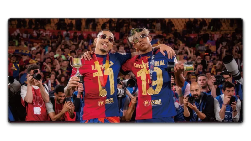 Lamine Yamal Barcelona Mouse Pad – Barca Future